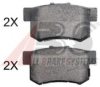 A.B.S. 36712 OE Brake Pad Set, disc brake